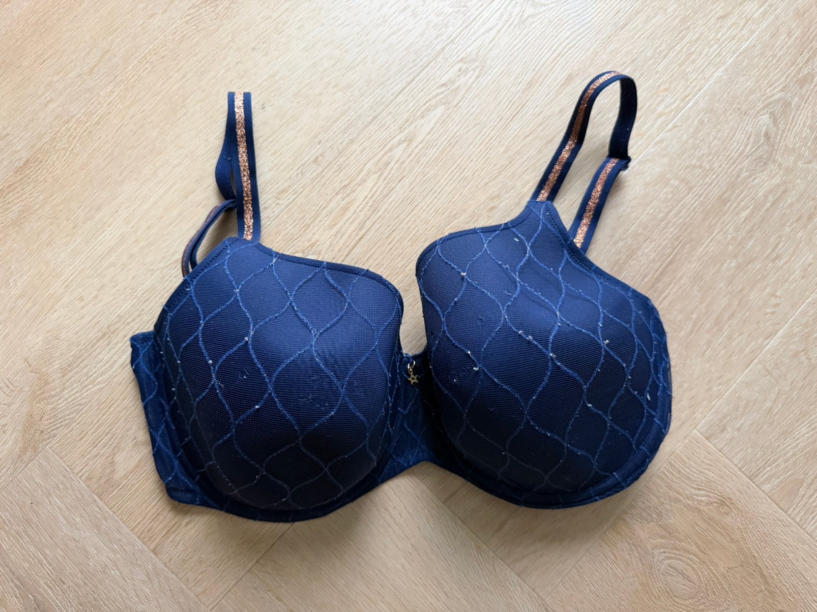 Blauwe bh van PrimaDonna Twist maat 75F, Ophalen of Verzenden, Blauw, BH