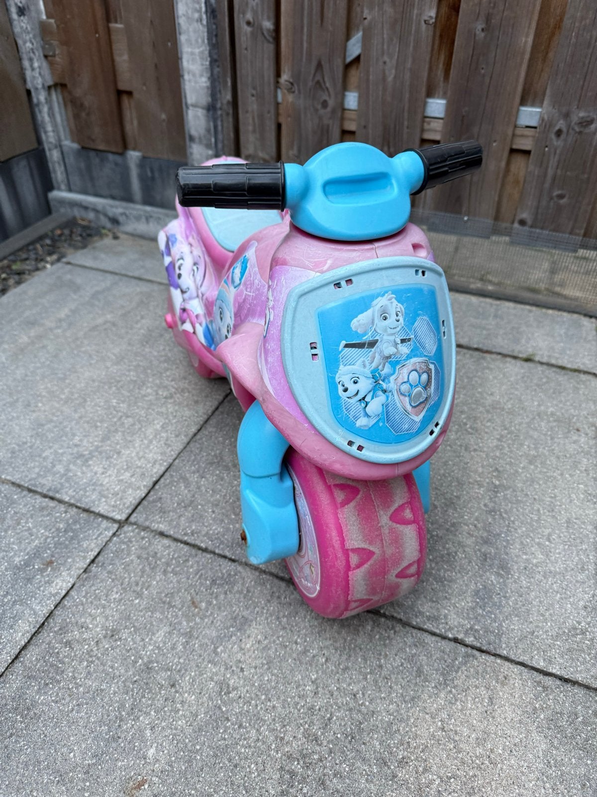 Roze Paw Patrol loopmotor voor kinderen, Ophalen, Gebruikt