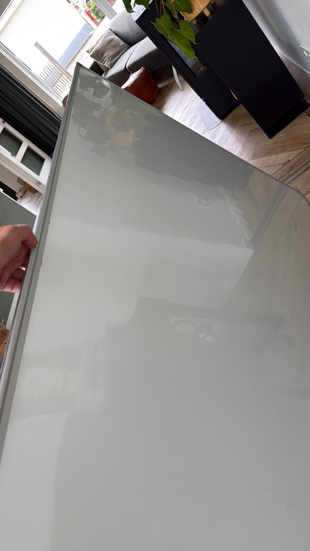 Whiteboard 240x120 als nieuw!, Ophalen, Zo goed als nieuw, Whiteboard