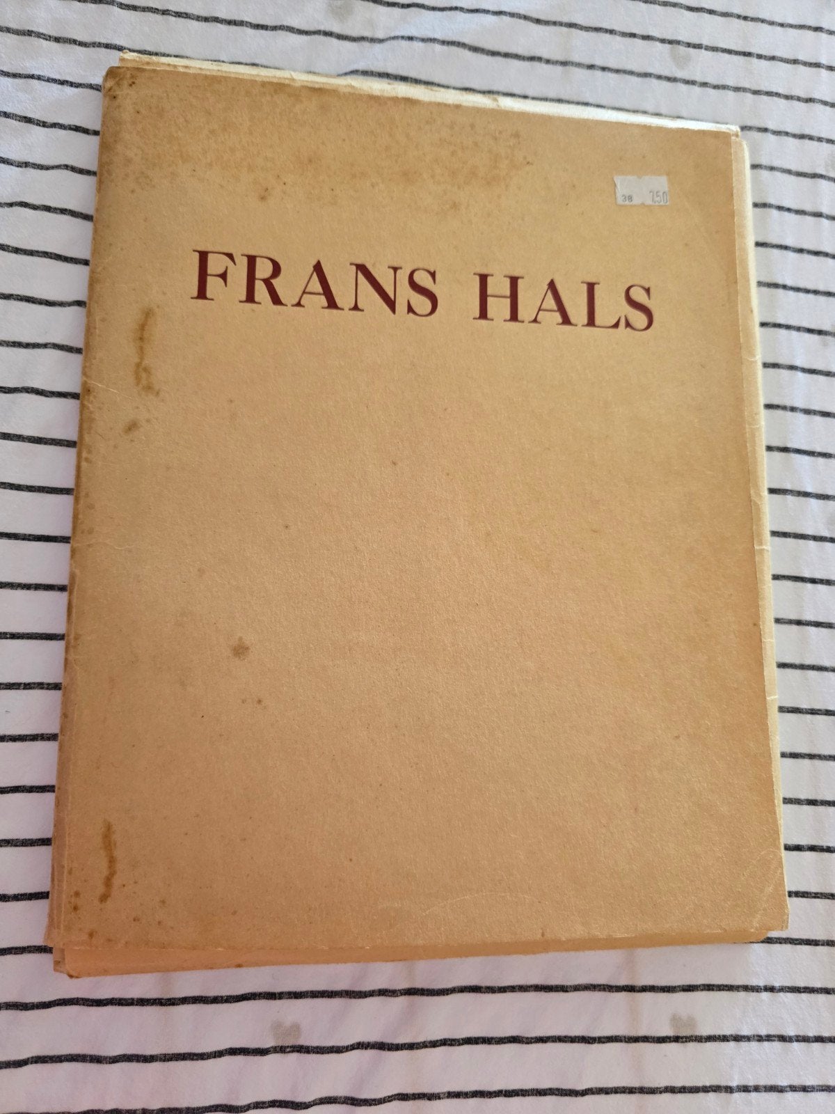 losbladige platen en titelpagina's uit "Frans Hals: Haarlem, Ophalen of Verzenden