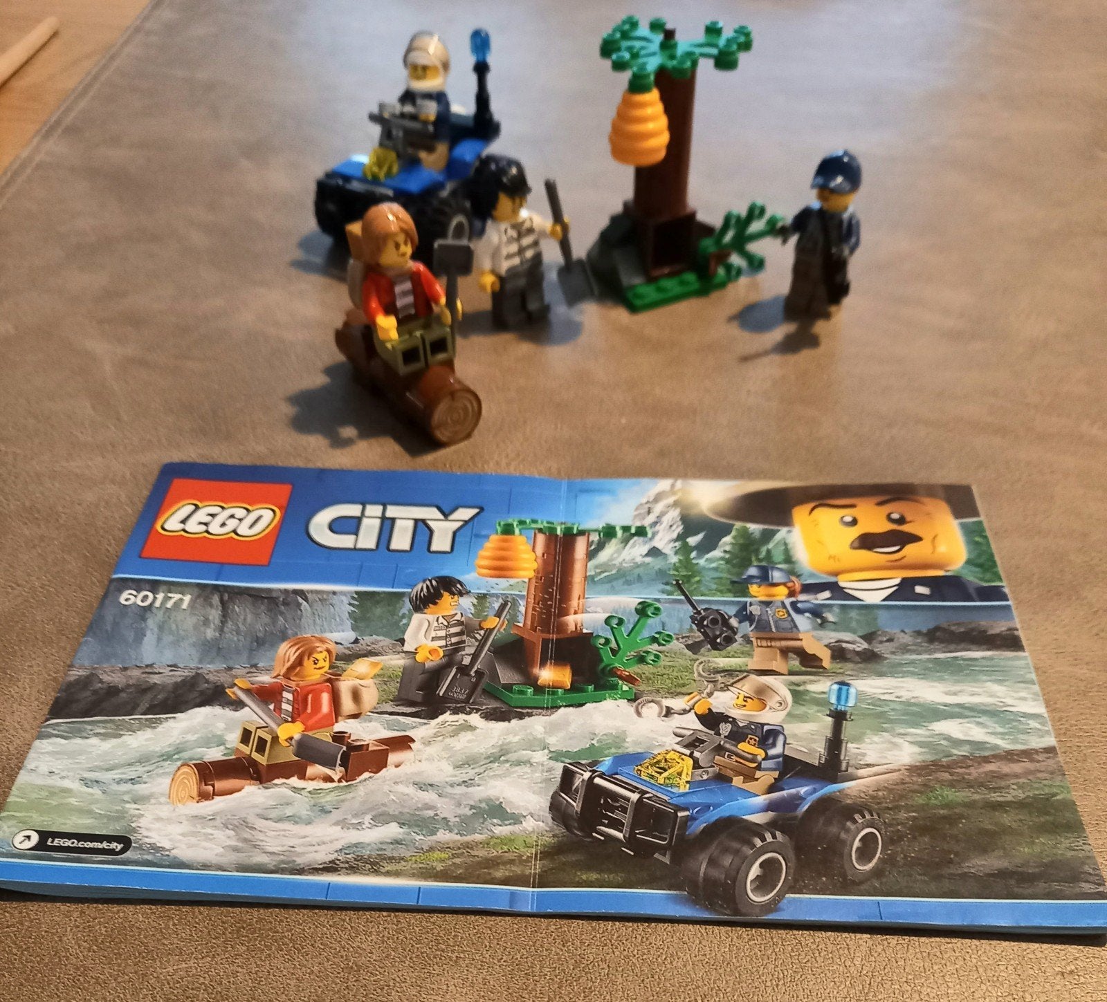 Lego City 60171 Bergpolitie Achtervolging - Compleet, Compleet, Lego, Ophalen of Verzenden, Complete set