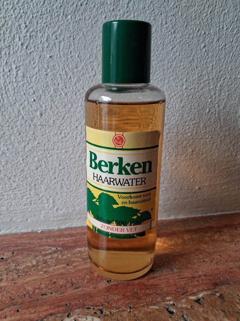 Vintage Berken Haarwater Fles - Ongeopend, Verzamelen, Ophalen, Gebruikt, Gebruiksvoorwerp