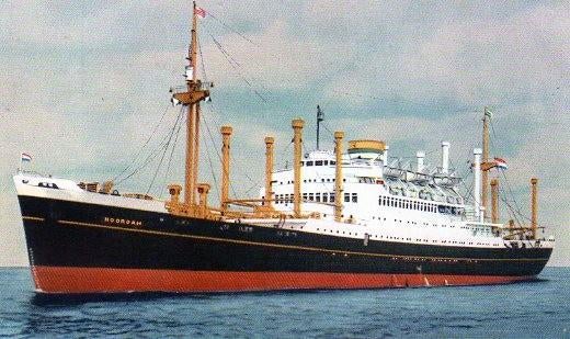 Ansichtkaart MS Noordam, Ophalen of Verzenden, Zo goed als nieuw, Kaart, Foto of Prent