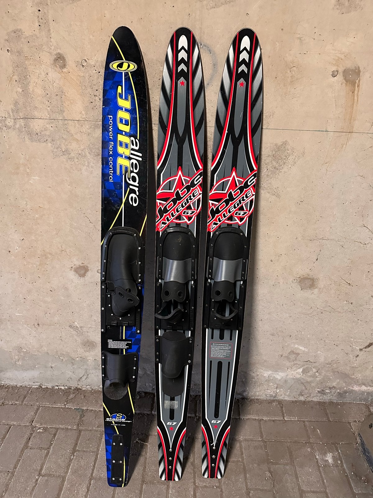Jobe Allegre Waterski's en Monoski - Complete Set, Ophalen, Met skitouw, Gebruikt, Waterski's
