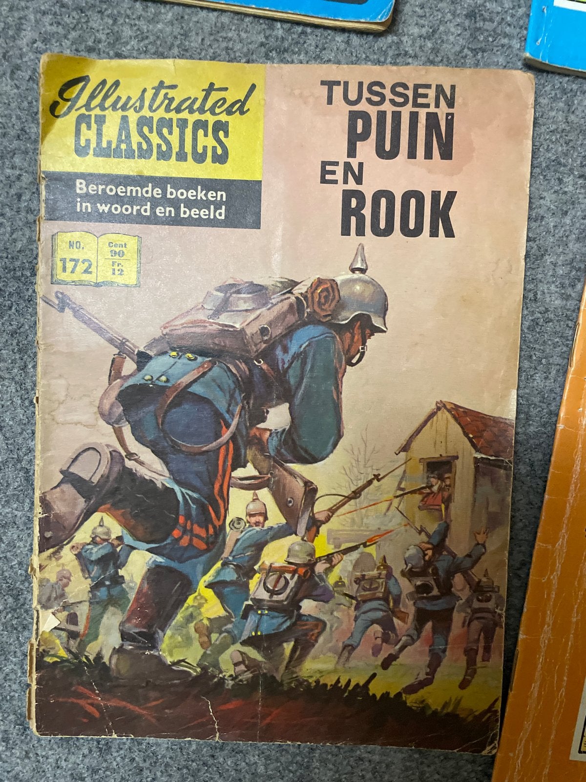 Vintage stripboeken: Illustrated Classics, Kuifje, De Geuzen, Meerdere stripboeken, Ophalen of Verzenden, Gelezen