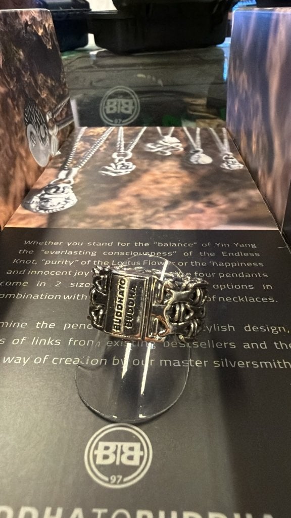 BUDDHA TO BUDDHA BAWON RING MAAT 22 € 199,00, Sieraden, Tassen en Uiterlijk, Ringen, 20 of groter, Nieuw, Ophalen of Verzenden