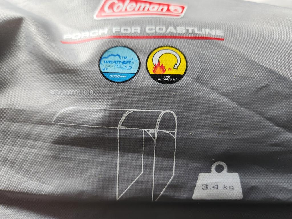 Coleman coastline Deluxe porch tent luifel, ref: 2000011818, Ophalen, Zo goed als nieuw