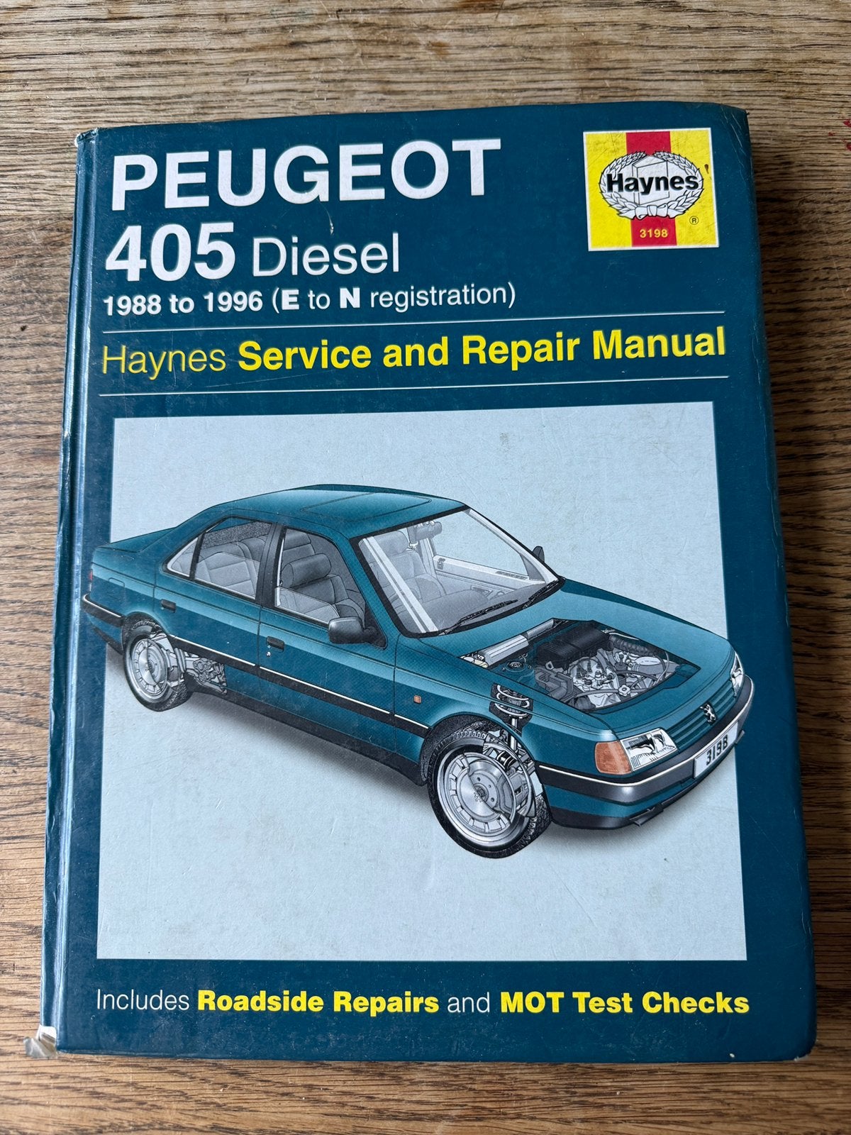 Haynes Peugeot 405 Diesel 1988 to 1996, Ophalen