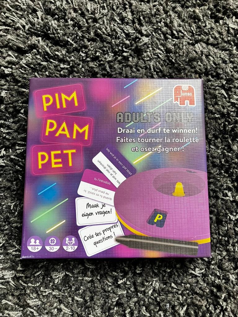 Pim pam pet adults only, Ophalen of Verzenden, Zo goed als nieuw