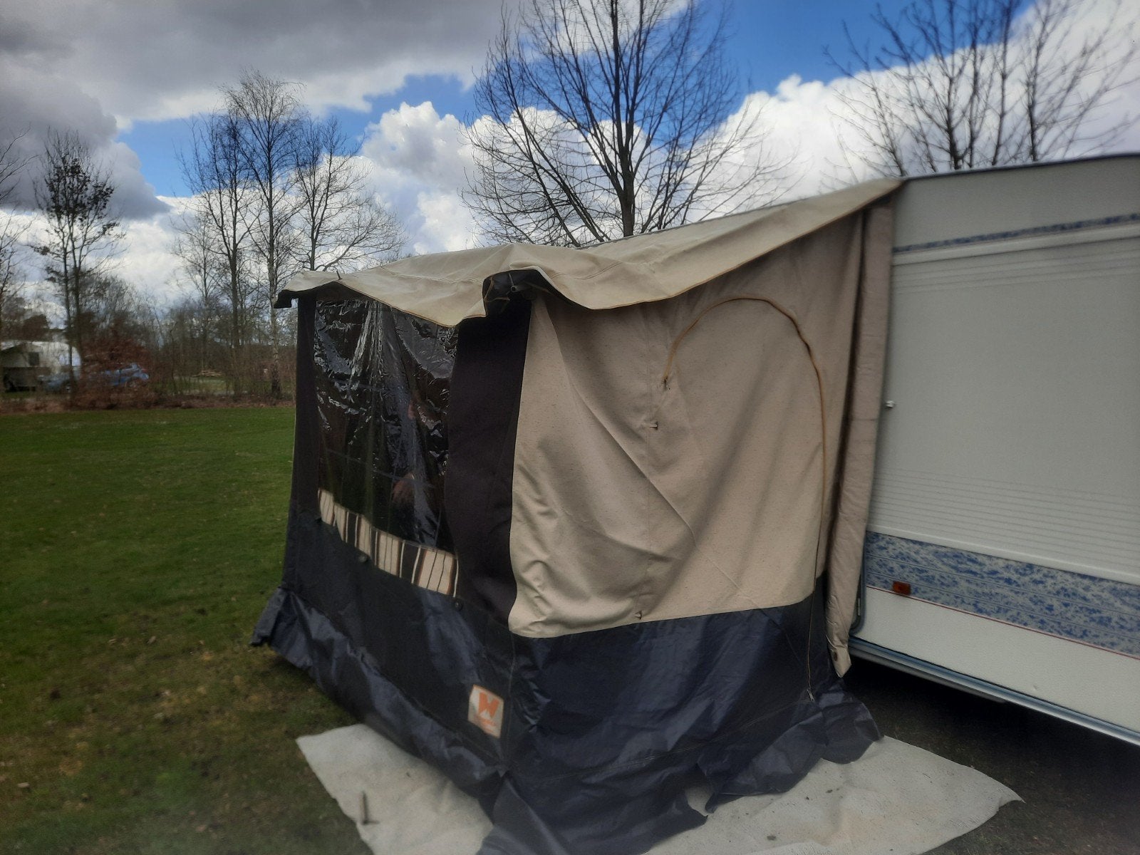 Wintervoortent, Caravans en Kamperen, Ophalen, Gebruikt