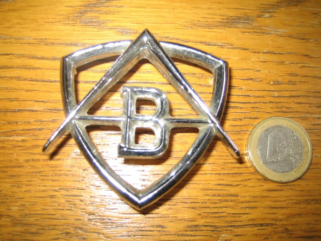 Embleem Logo Autobianchi Bianchina origineel, Ophalen of Verzenden