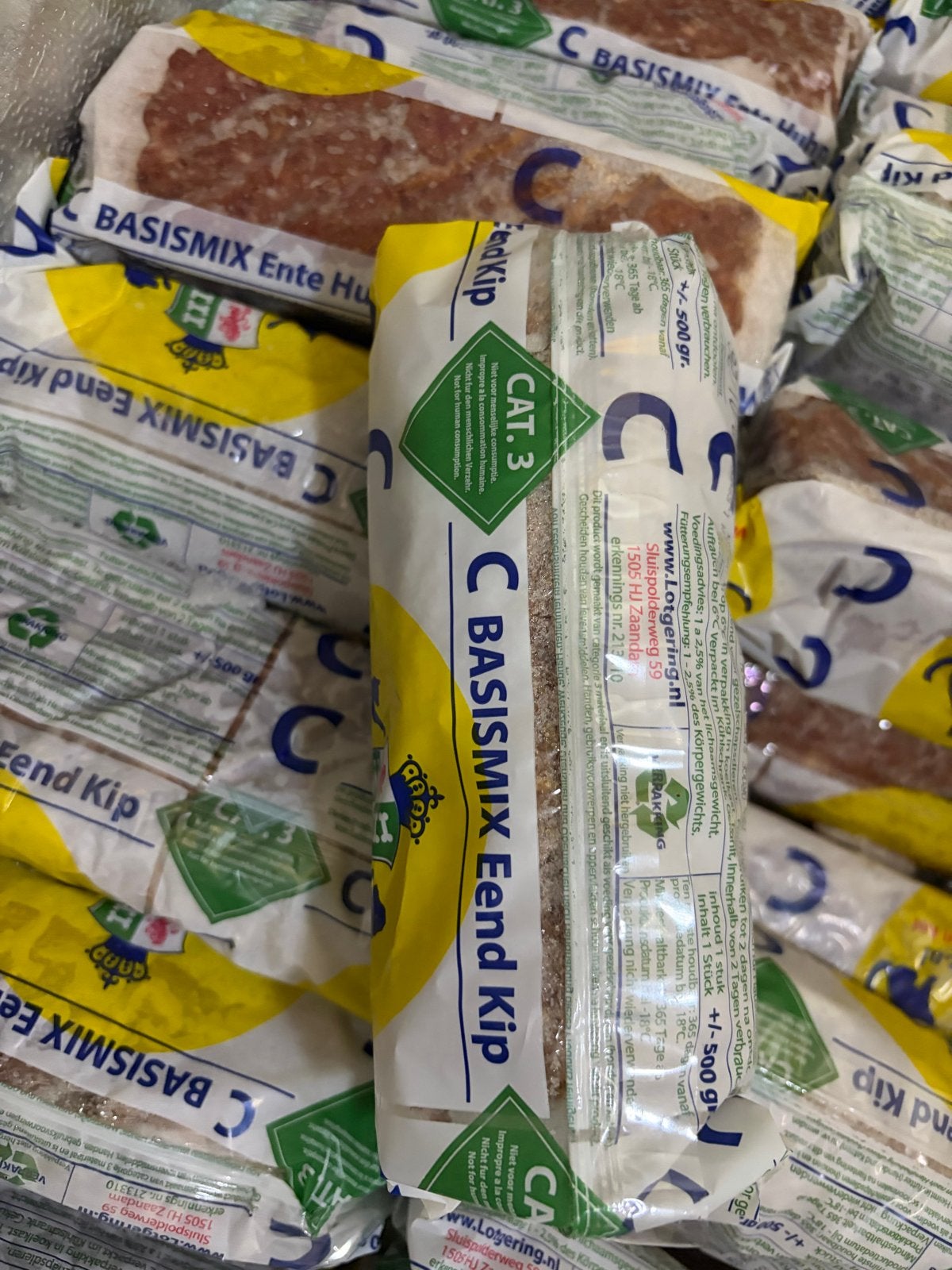Lotgering eend en kip 42x 500gr, Ophalen, Hond