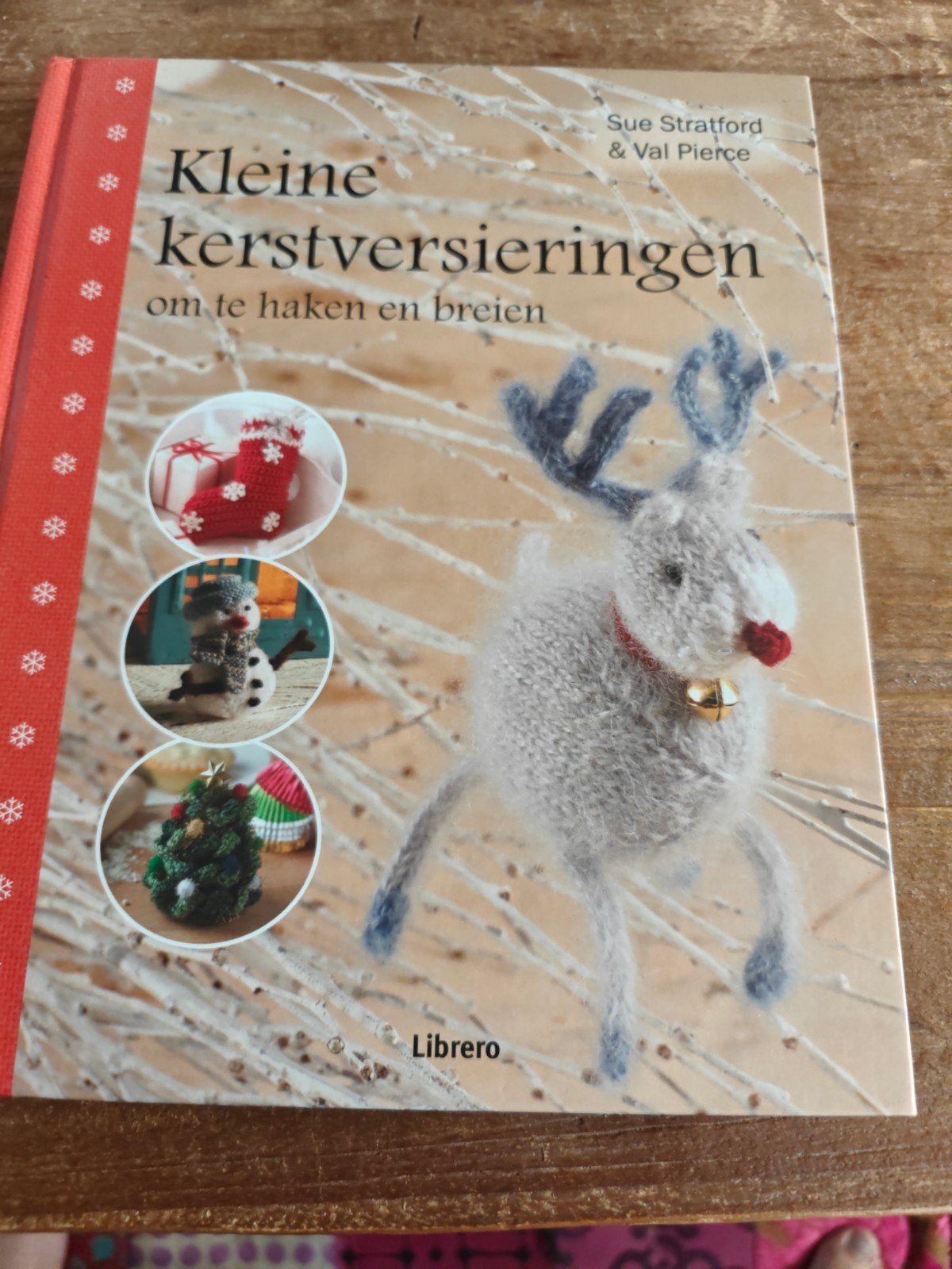 Kleine kerstversieringen om te haken en breien, Boeken, Ophalen, Zo goed als nieuw, Breien en Haken, Sue Stratford & Val Pierce
