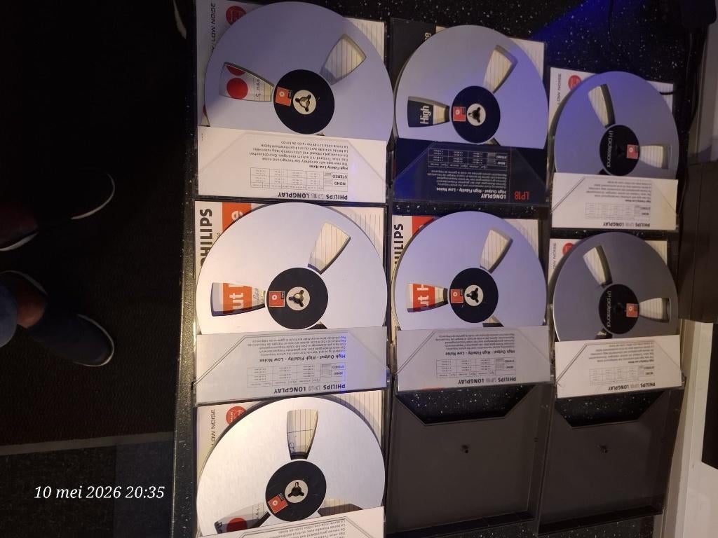 18 cm BASF professional alu in philips boxen  origineel top, Ophalen of Verzenden, Onderdeel