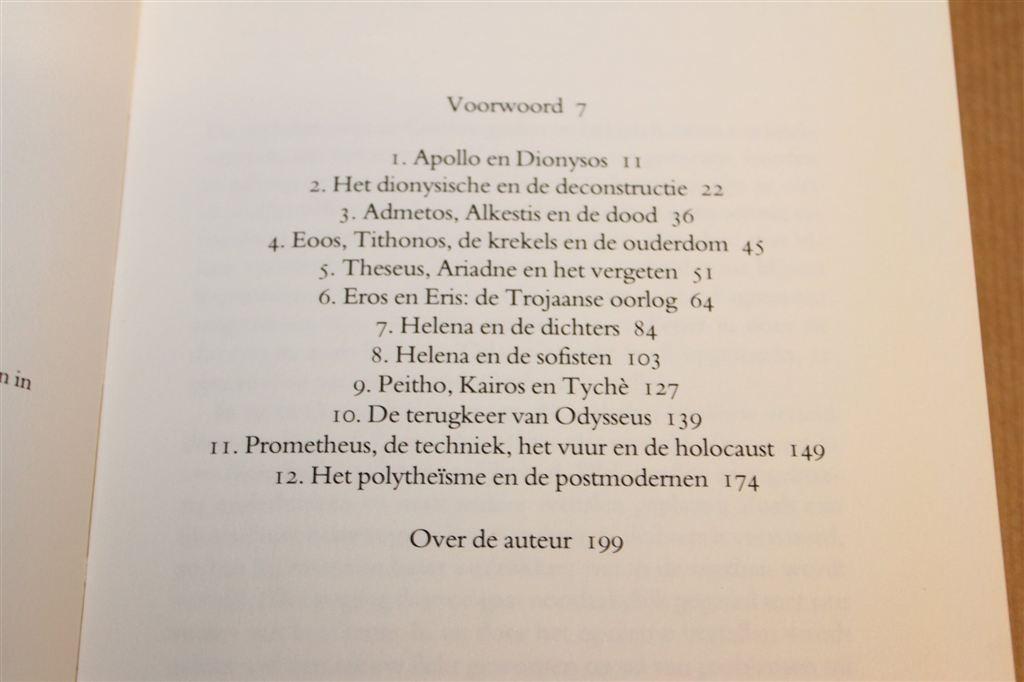 Apollo, Dionysos & Aphrodite — Griekse Goden & Filosofie, Boeken, Ophalen of Verzenden, 14e eeuw of eerder, Gelezen, Europa