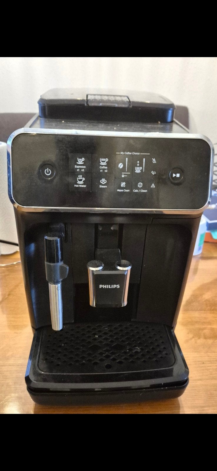 Philips Volautomatische Espressomachine - Zwart, Witgoed en Apparatuur, Koffiezetapparaten, Ophalen, Niet werkend, Espresso apparaat