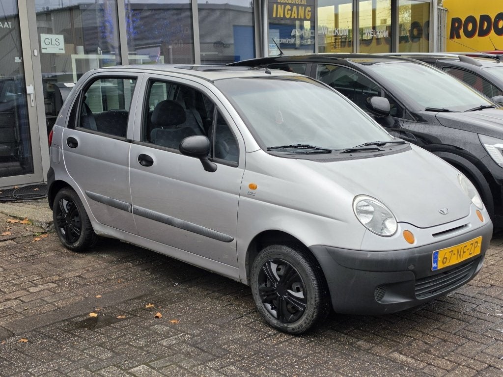 Daewoo Matiz 0.8 Pure PS Schuifdak Stuurbekr. Nw APK ✅, Auto's, Gebruikt, Matiz, Origineel Nederlands, Bedrijf