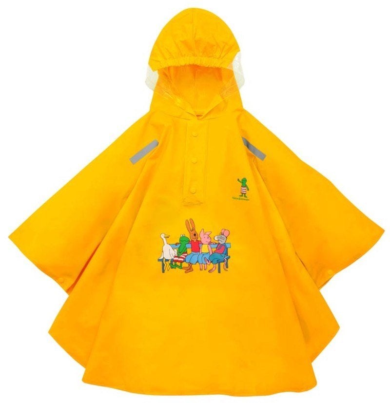 Kikker Poncho Geel of groen Waterdicht PVC, Kinderen, Nieuw, Overige maten, Ophalen of Verzenden