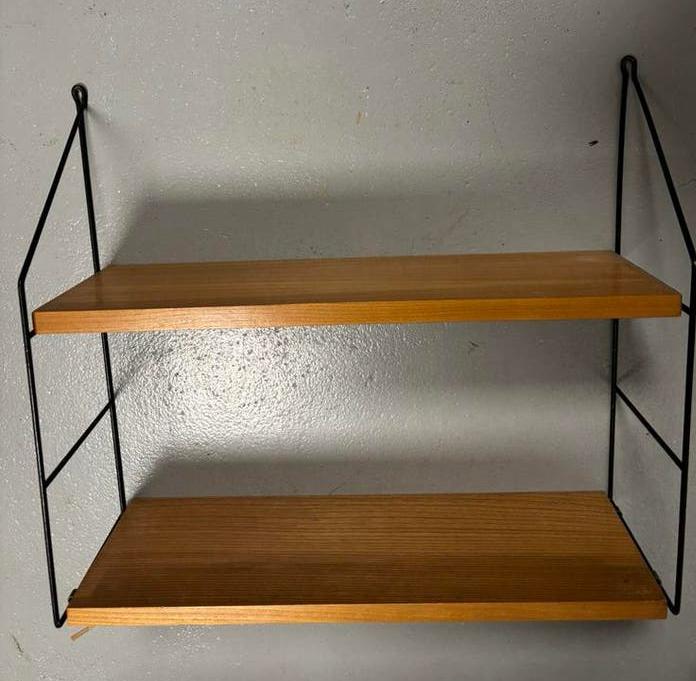 Vintage wandrek / wandsysteem Nisse Strinning String AB (ab), Ophalen of Verzenden, Zo goed als nieuw