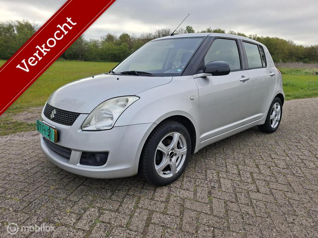 Suzuki Swift 1.3 Shogun 2009 weinig km nw apk trekhaak, Auto's, Suzuki, Bedrijf, Swift, ABS, Airbags, Airconditioning, Alarm, Centrale vergrendeling