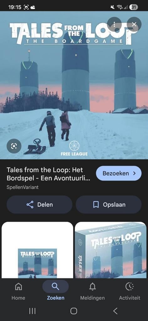 Tales from the Loop: Het Bordspel - Avontuurlijk Sci-Fi, Drie of vier spelers, Ophalen of Verzenden, Zo goed als nieuw, Free League Publishing