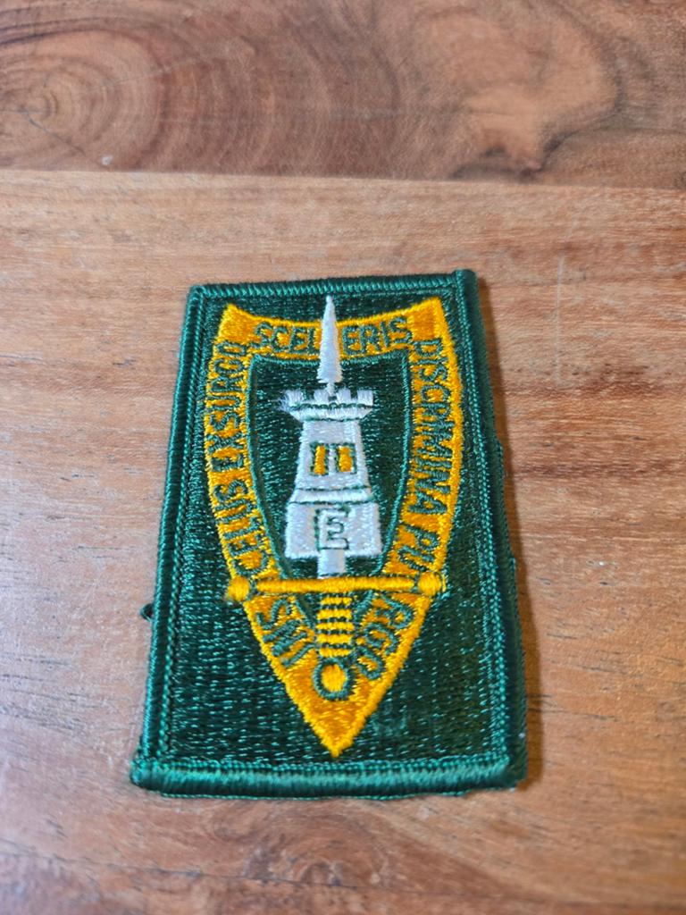 Patch nato hoofdkwartier Brunssum, Ophalen of Verzenden, Landmacht, Nederland, Embleem of Badge