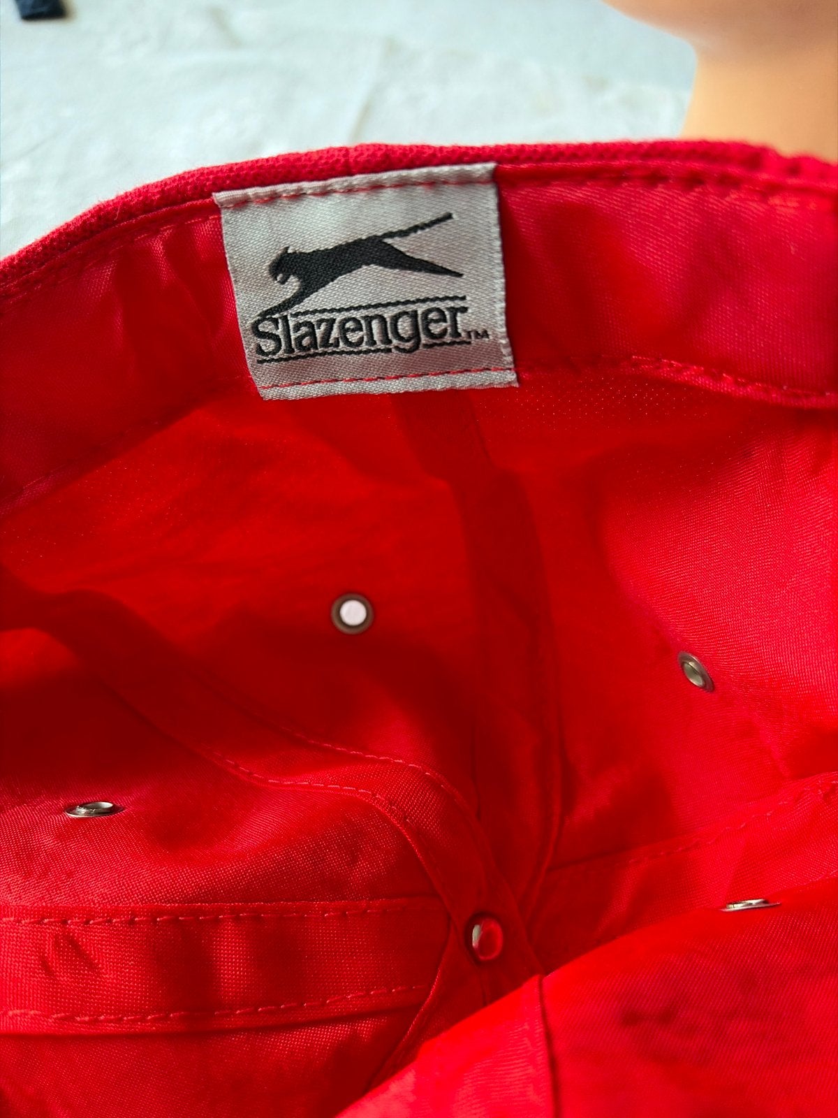 Nieuwe Slazenger golf cap - Rood, Ophalen of Verzenden, Nieuw, One size fits all, Pet