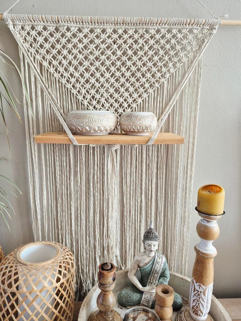 Macrame wanddecoratie., Ophalen of Verzenden, Nieuw