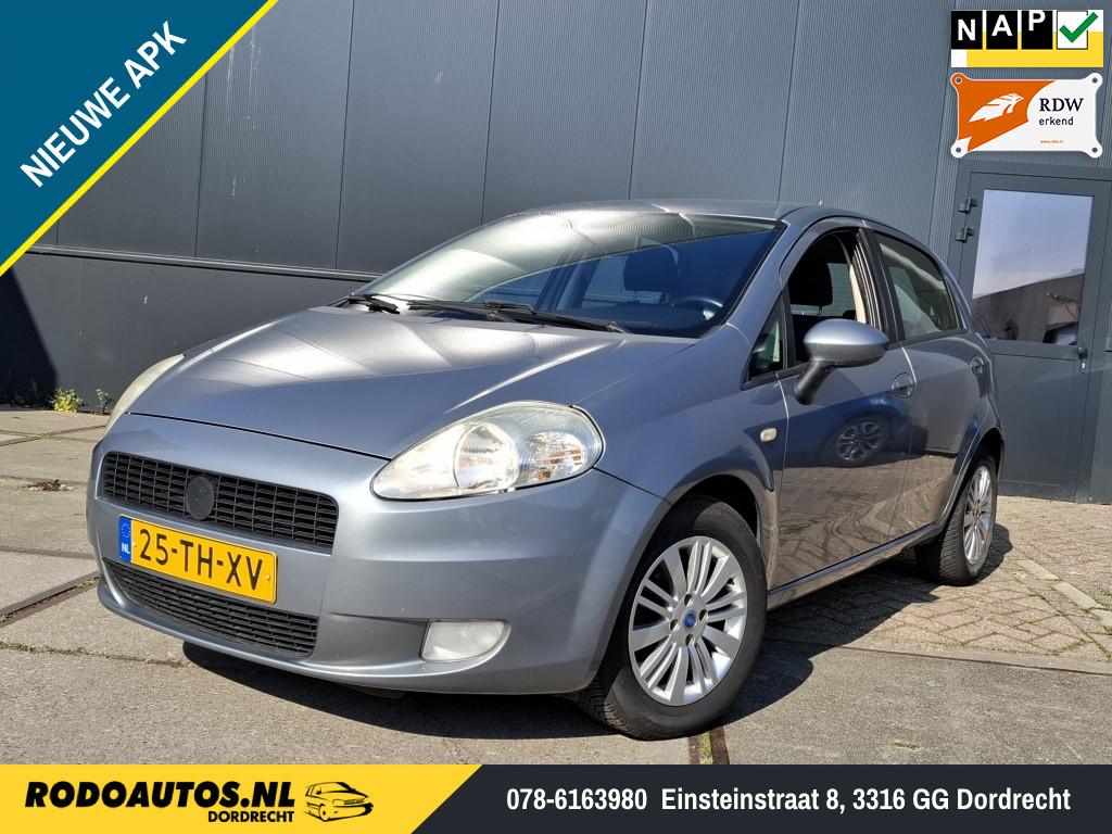 Fiat Grande Punto 1.4-16V Emotion 5-Drs Airco APK 03-2027✅, Auto's, Fiat, Bedrijf, Te koop, Grande Punto, ABS, Airbags, Airconditioning