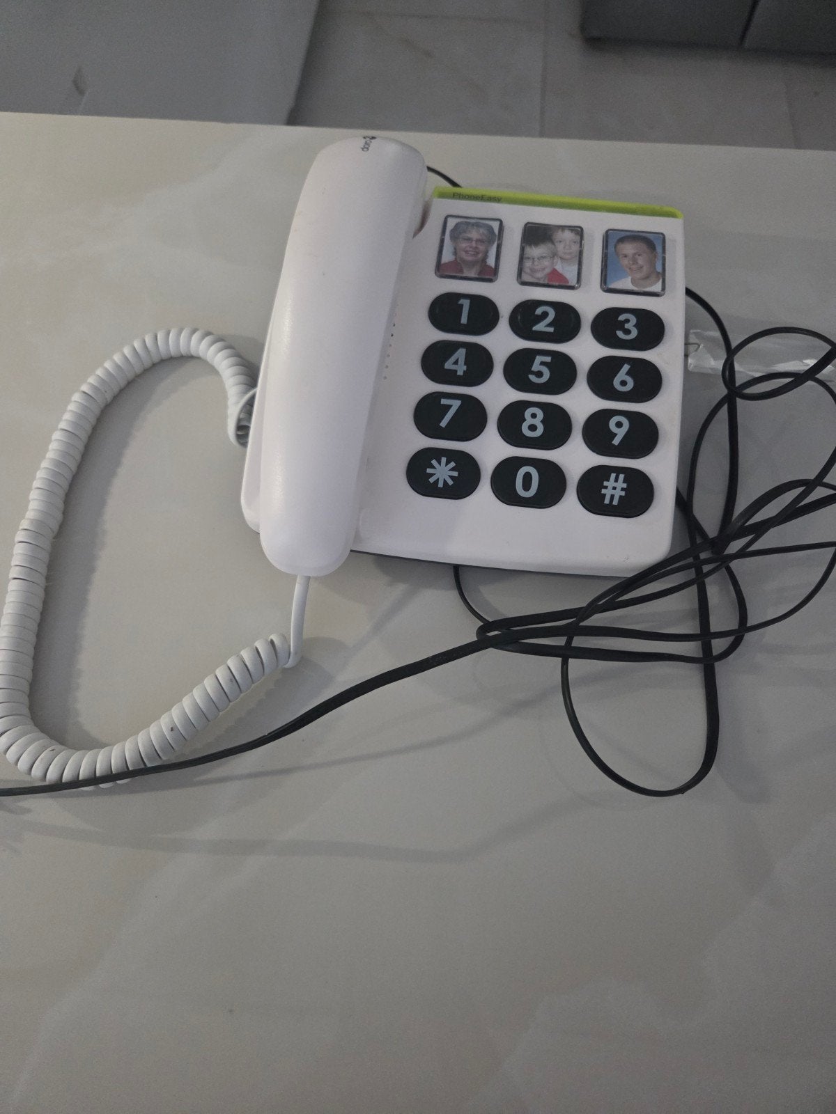 Doro PhoneEasy vaste telefoon met grote toetsen, Ophalen of Verzenden, Gebruikt, 1 handset
