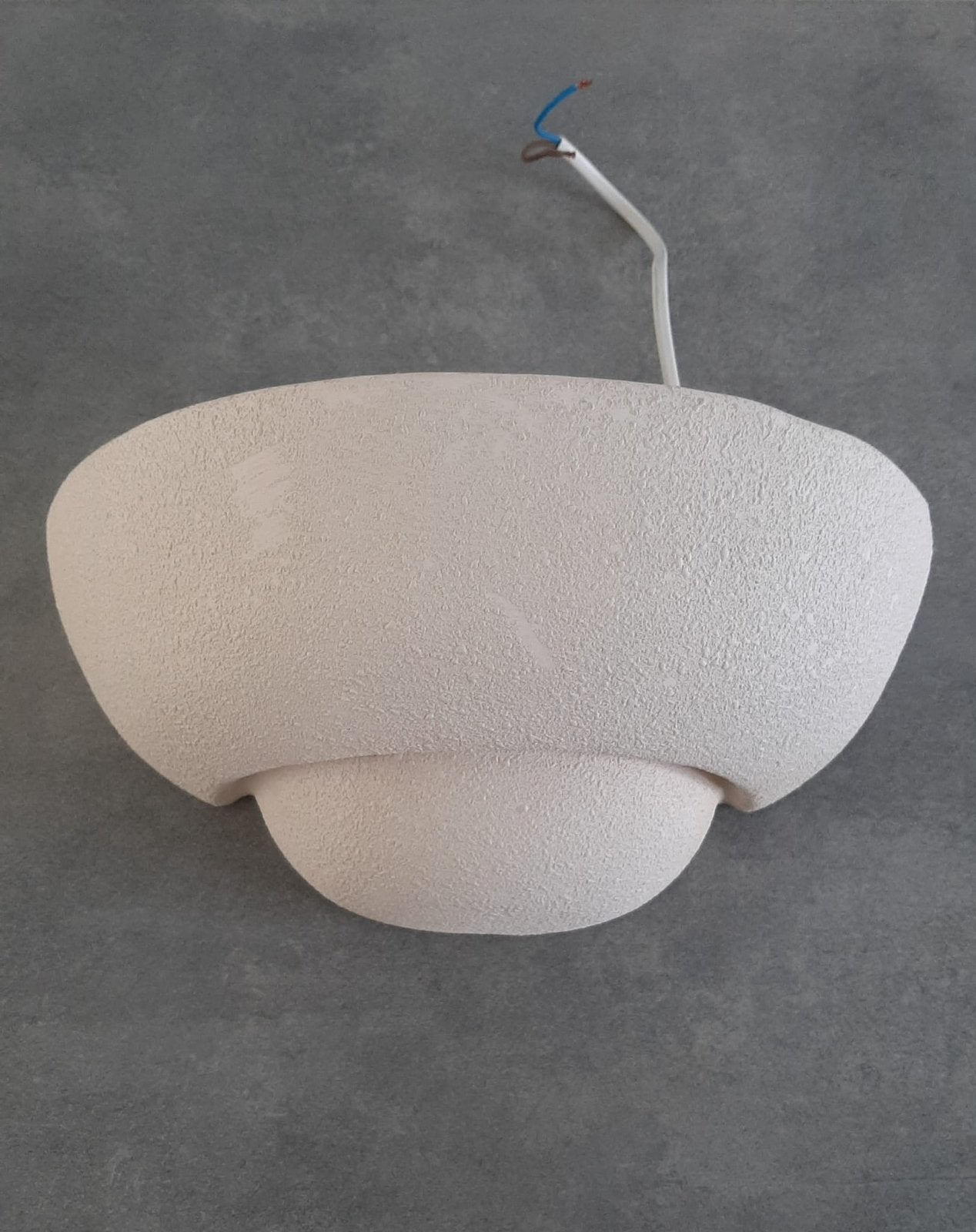 Ikea monazit v9704 wandlamp gips wit japandi lamp vintage, Huis en Inrichting, Ophalen of Verzenden, Zo goed als nieuw