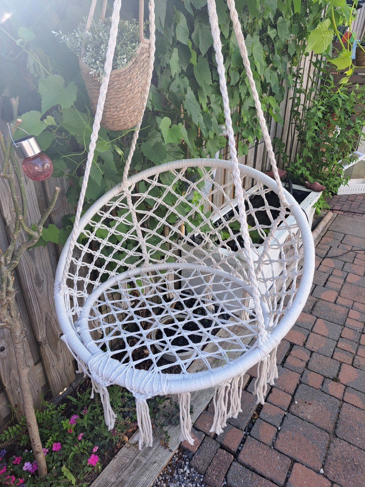 Leuke hangschommel/stoel., Tuin en Terras, Hangmatten, Ophalen of Verzenden, Nieuw