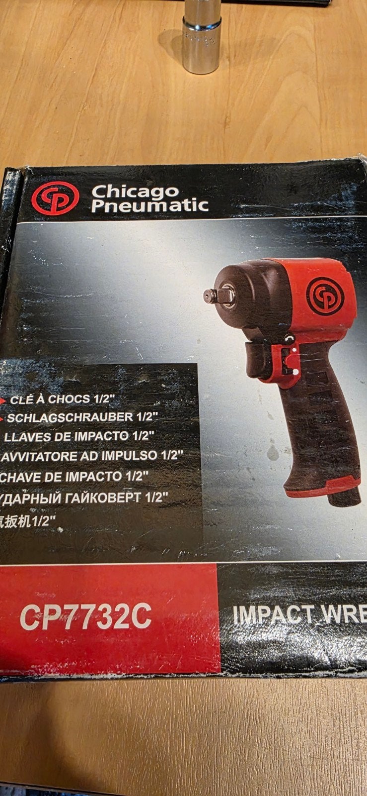 Chicago Pneumatic CP7732C Slagmoersleutel met doppen, Ophalen, Nieuw
