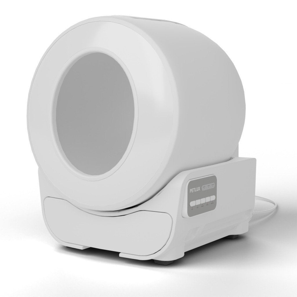 NU 25% korting - Petlux V3 Automatische Kattenbak WIT, Ophalen of Verzenden, Zelfreinigend, Nieuw, Open