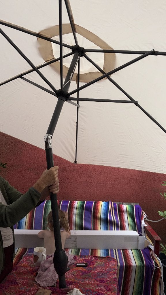 Parasol, Ophalen of Verzenden, Nieuw, 2 tot 3 meter, Kantelbaar
