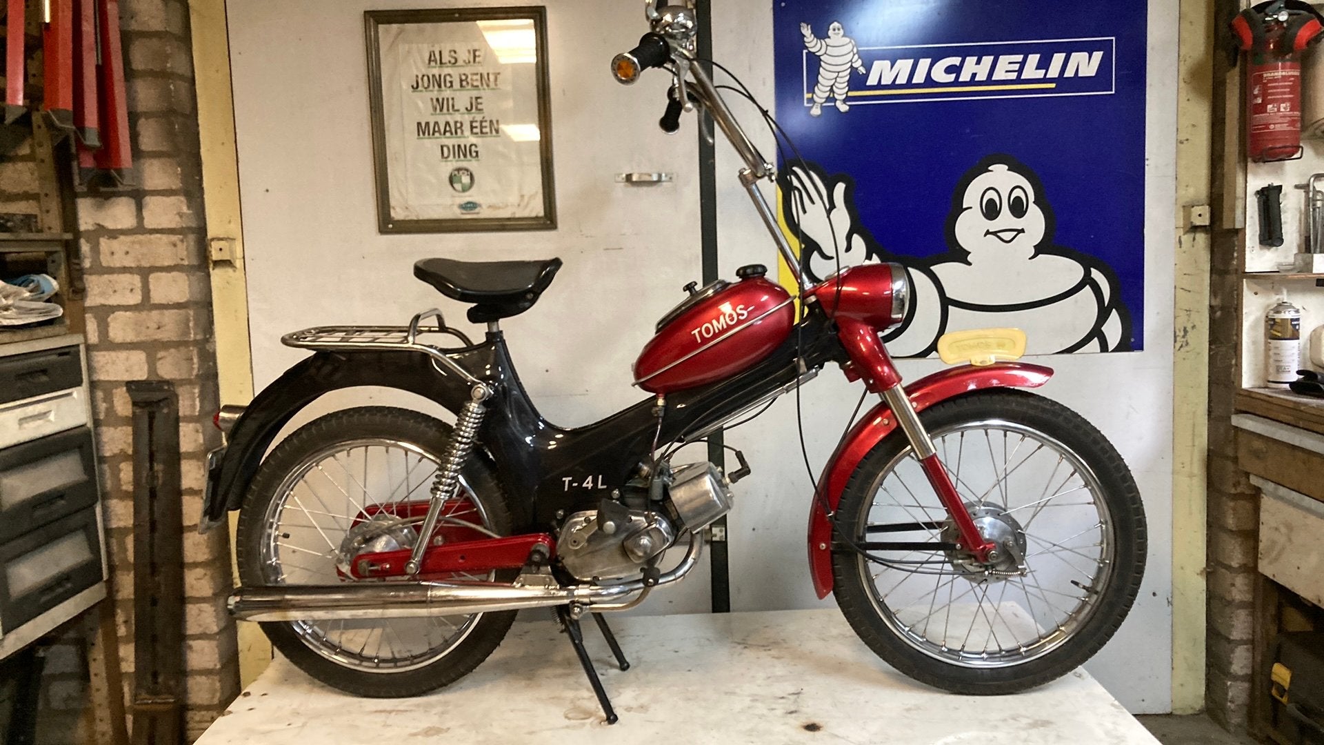 Tomos 4 t-l, Fietsen en Brommers, Brommers | Tomos, Ophalen