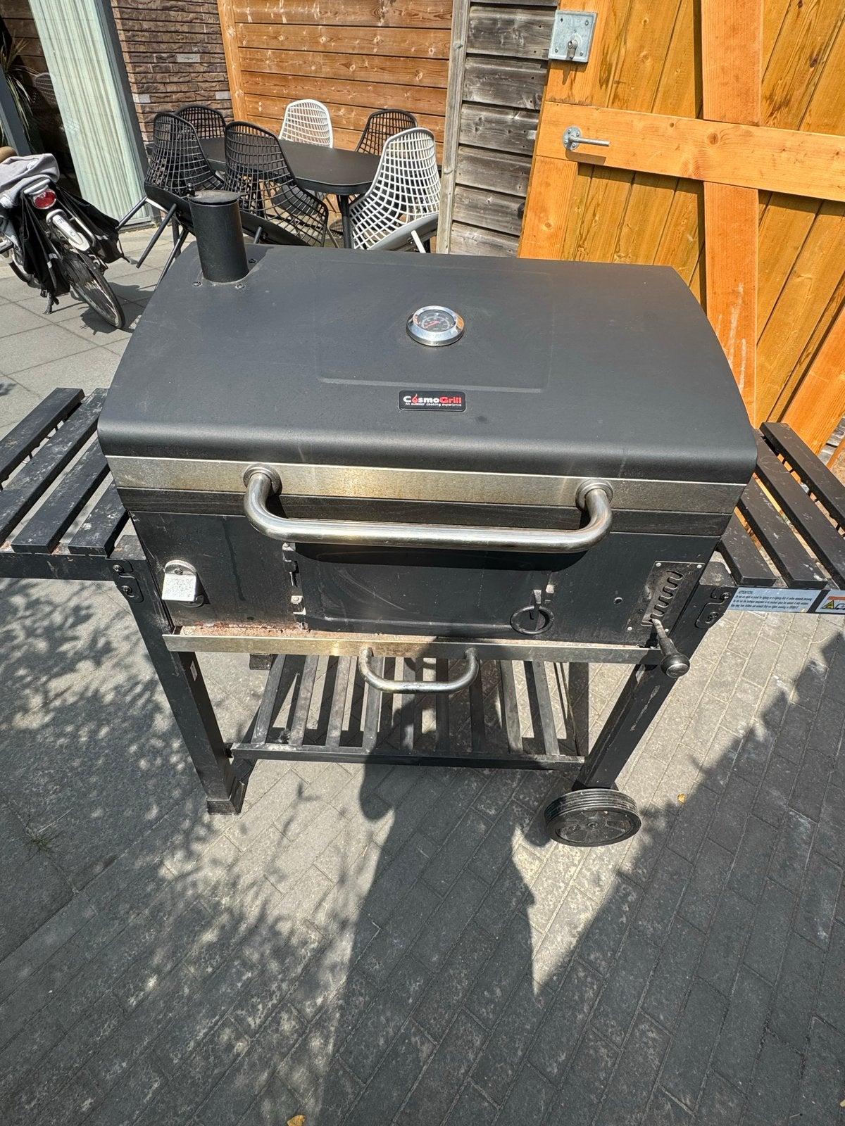 CosmoGrill XXL Smoker Houtskool Barbecue, Ophalen, Gebruikt