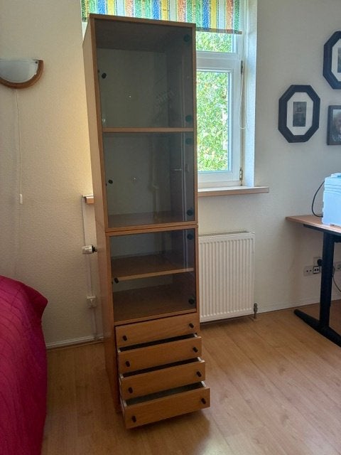vitrinekastjes Ikea, Ophalen, Minder dan 50 cm, Gebruikt, Houtfineer