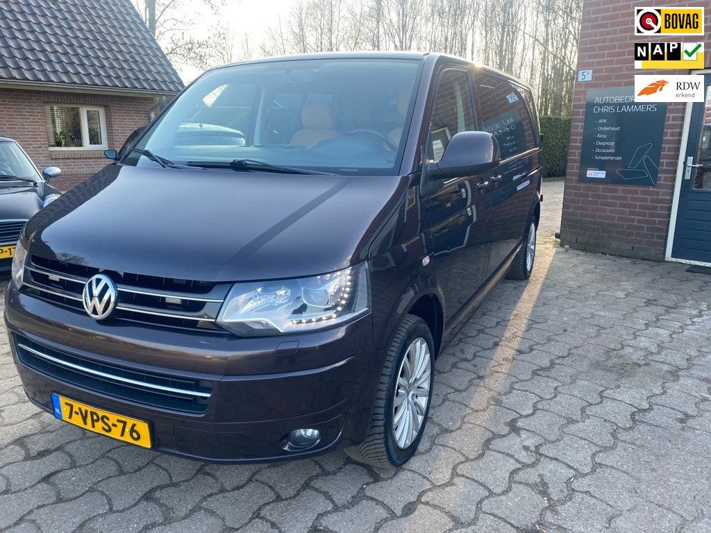 Volkswagen Transporter 2.0 TDI L2H1 4Motion DC Highline Auto, Auto's, Bestelauto's, Automaat, Euro 5, Gebruikt, 4 cilinders