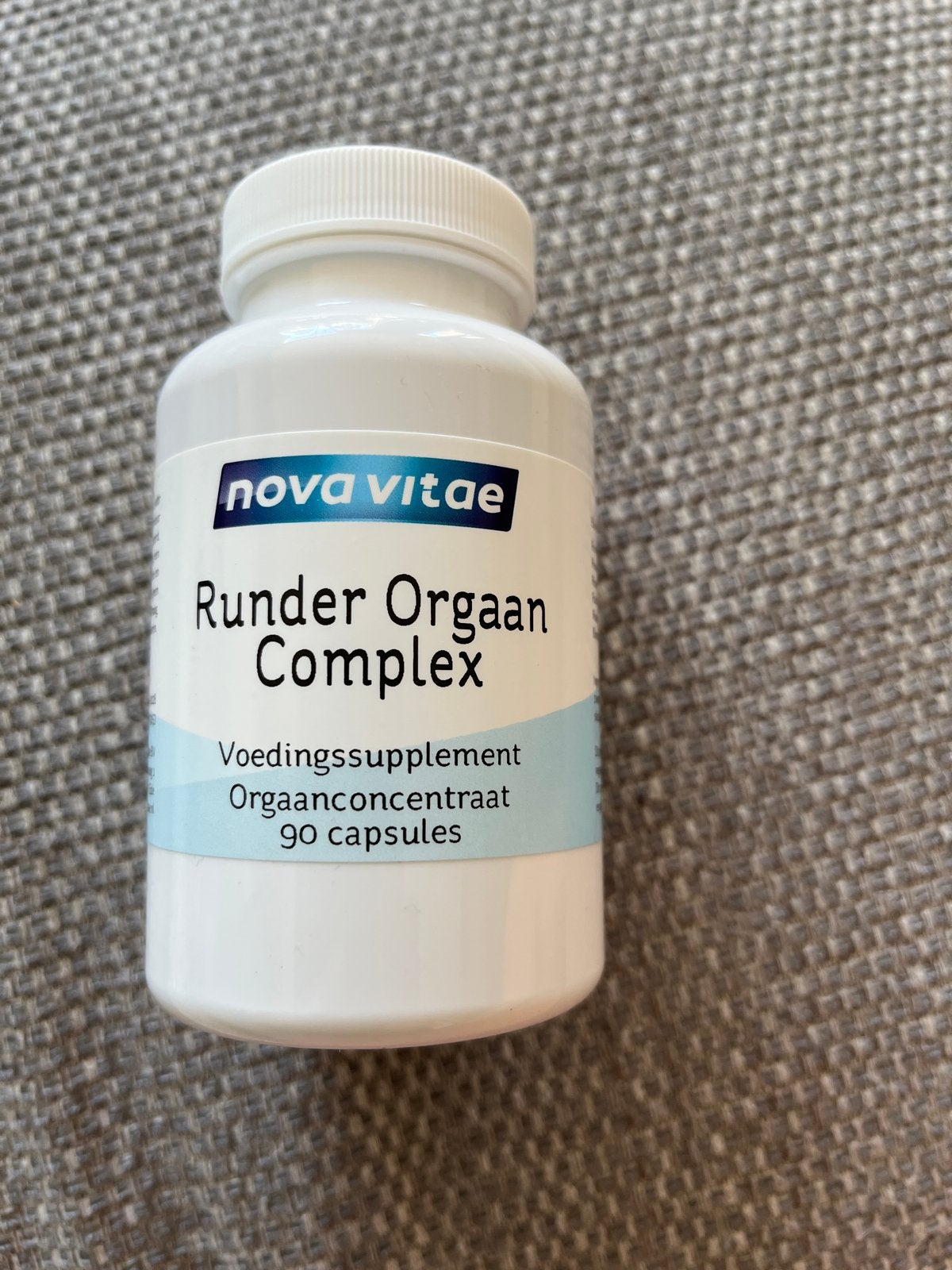 Nova Vitae Runder Orgaan Complex - 90 capsules, Ophalen of Verzenden, Nieuw, Poeder of Drank