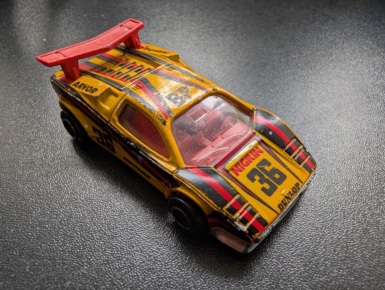 Majorette Lamborghini #282 - Made in France, Hobby en Vrije tijd, Ophalen of Verzenden, Gebruikt, Auto, Overige merken