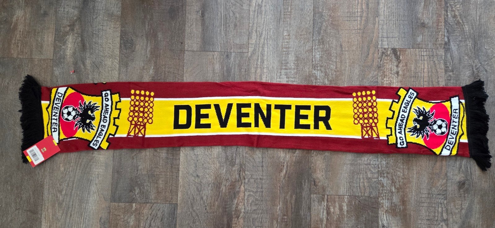Sjaal Go Ahead Eagles, Ophalen of Verzenden, Zo goed als nieuw, Overige binnenlandse clubs, Vaantje of Sjaal