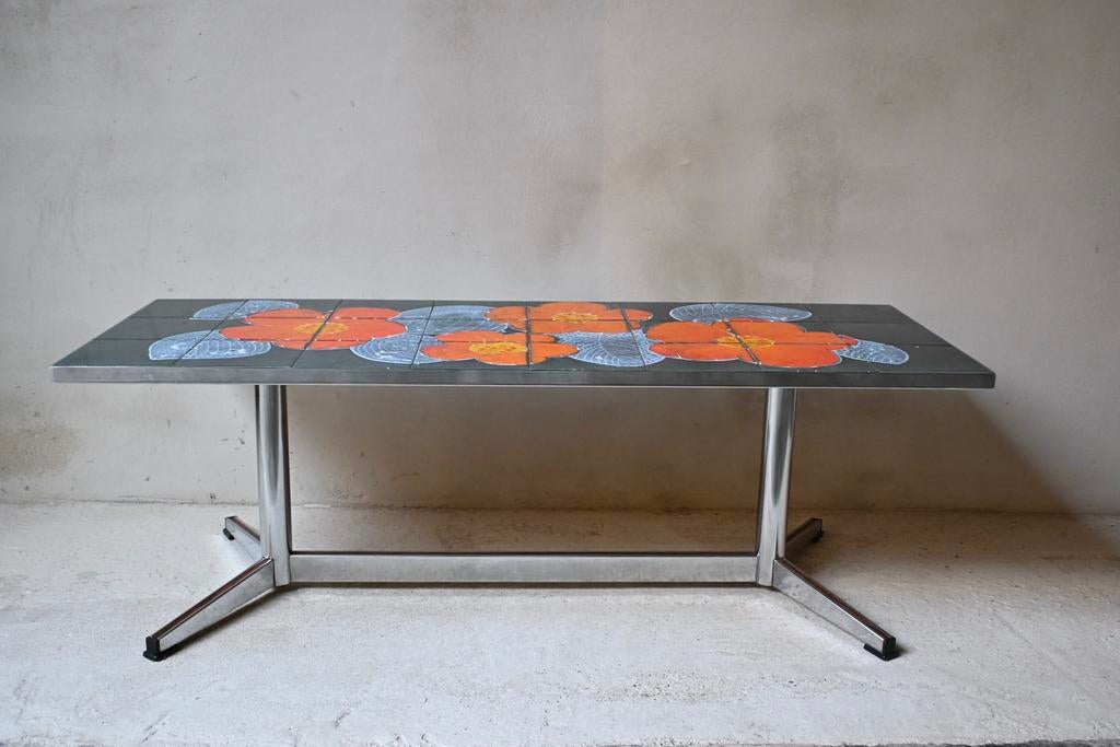 Vintage salontafel design van Adri Belarti, Ophalen, Design van Adri Belarti, 100 tot 150 cm, Design van Adri Belarti