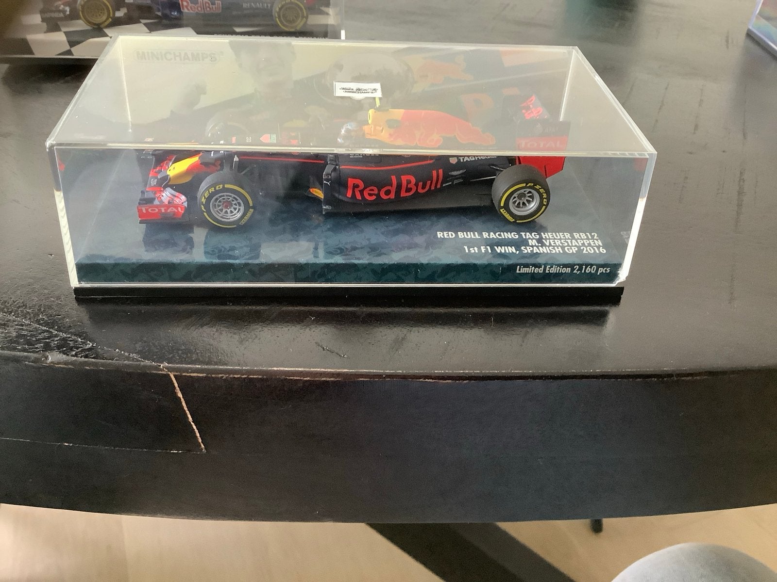 Minichamps Red Bull Racing RB12 Max Verstappen 2016, Ophalen of Verzenden, Zo goed als nieuw, Overige typen