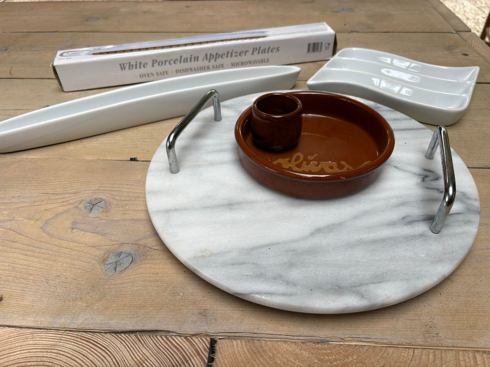 Diverse schalen en borden voor hapjes en tapas, Huis en Inrichting, Keuken | Servies, Ophalen, Modern, Porselein, Schaal of Schalen