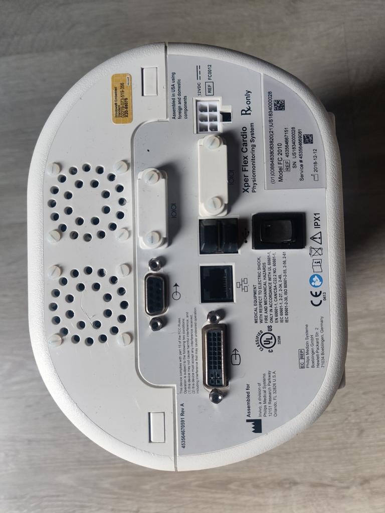 Philips Xper Flex Cardio Physiomonitoring System FC2010, Ophalen of Verzenden, Zo goed als nieuw, Overige merken, Met loopsnelheid