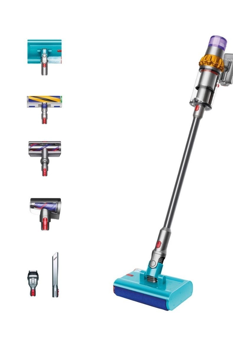 Dyson Stofzuiger met alle toebehoren, Gebruikt, Verzenden, Draadloos, Dyson