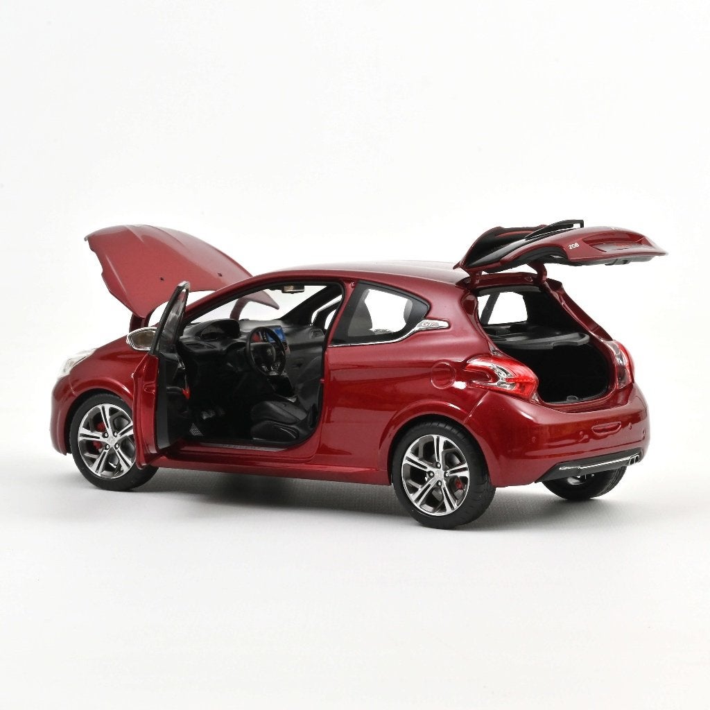 Peugeot 208 GTi '13 Rubis Rood schaal 1/18 NOREV Ref.184700, Verzenden, Nieuw, Auto, Norev