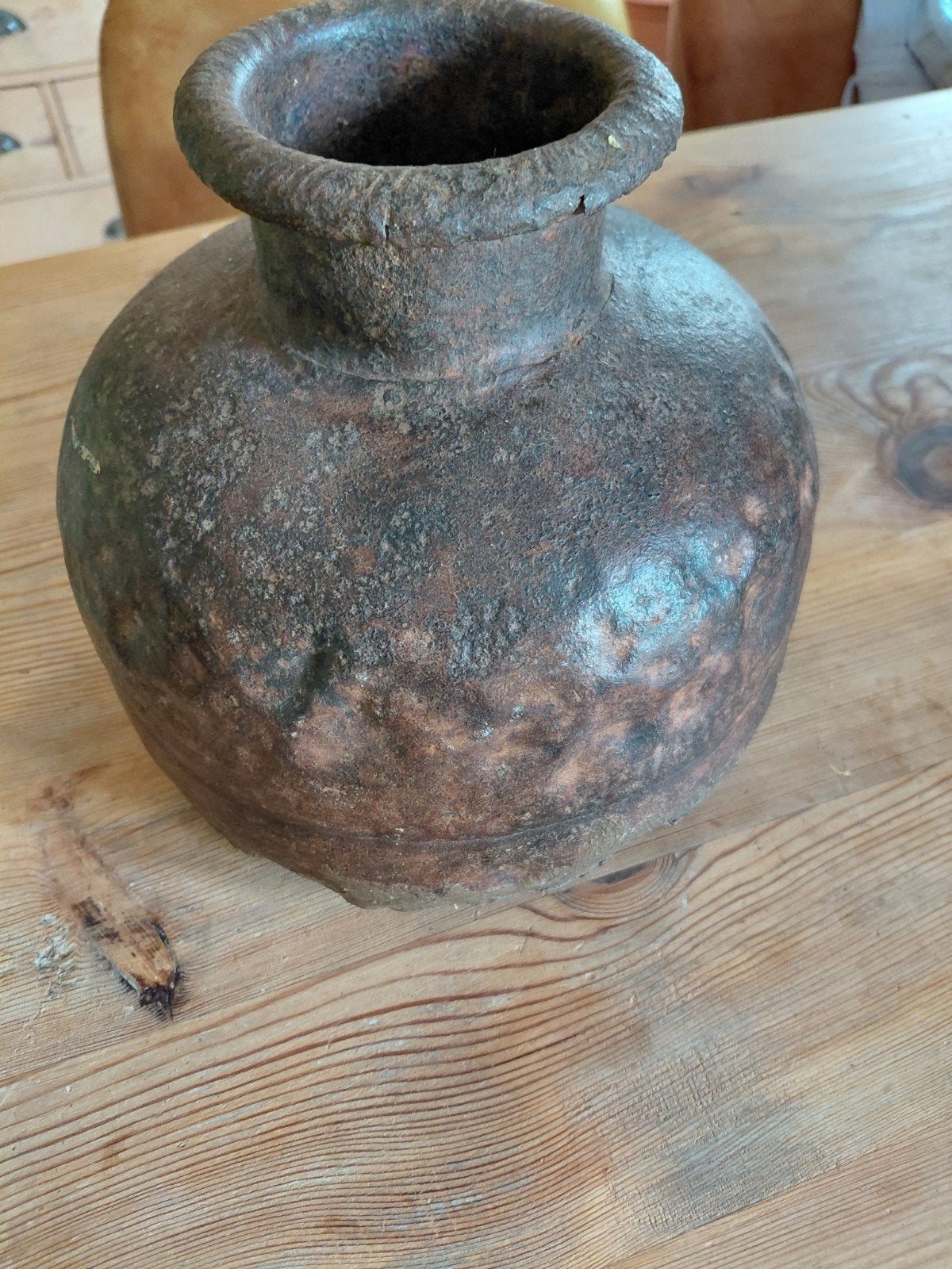Oude indiase vaas, Ophalen of Verzenden