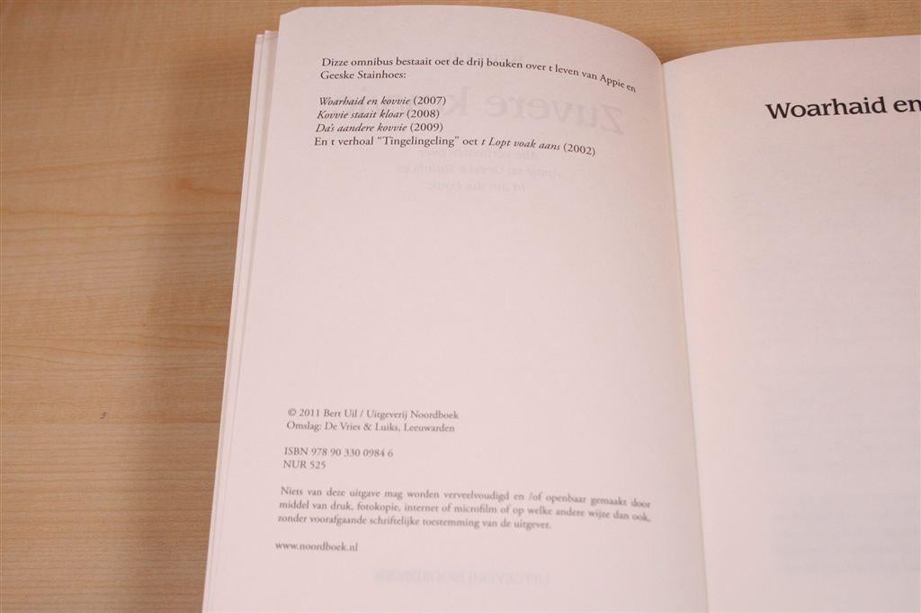 Zuvere kovvie — Alle verhalen van Appie & Geeske Stainhoes, Boeken, Ophalen of Verzenden, Gelezen